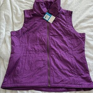 Columbia Purple Quilted Vest